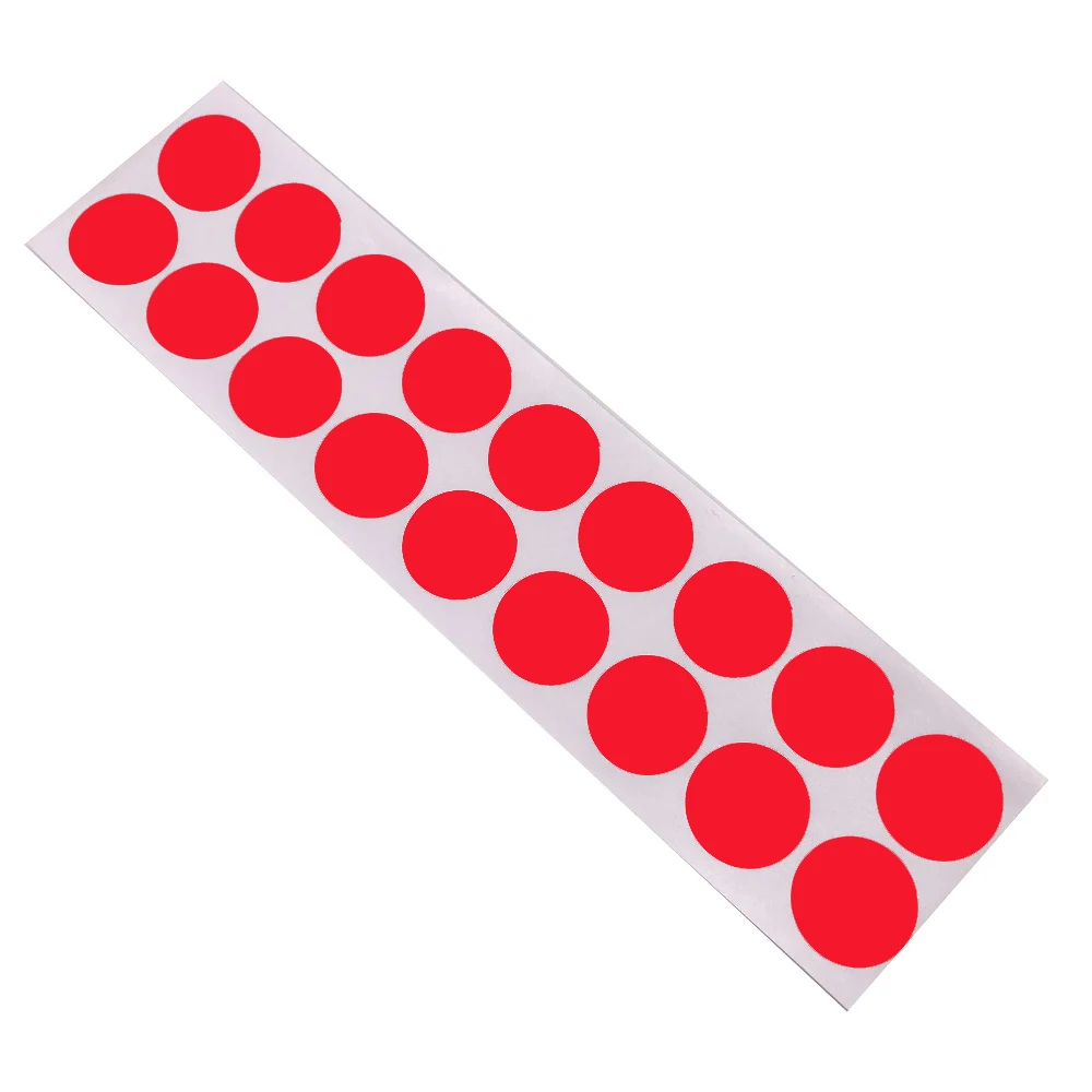 4/5 "Rood Schieten Doel Stickers Patch In 900 Stks/pak Suitalble Voor Schietwedstrijd Van Luchtdruk Pellet Gun & Bbs