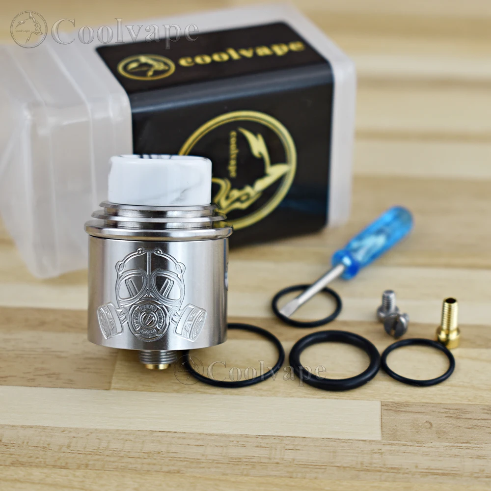 نهاية العالم RDA GEN 2 RDA 24 مللي متر البخاخة مع squonk BF دبوس لفائف واحدة أو لفائف مزدوجة قابلة لإعادة البناء خزان ل 510 موضوع vape تعديل