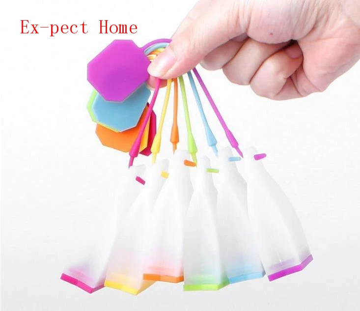 

300pcs/lot Hot Selling Bag Style Silicone Tea Strainer Tea Infuser Filter itchen Accessories Wholesale