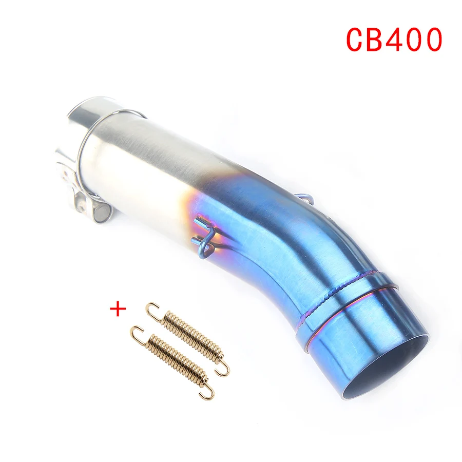 For CBR500  CBR 500R CBR300 2012-2015  CB400 CB 400 Motorcycle Exhaust Middle Pipe Muffler Connector Slip-on Adapter 2012-2015