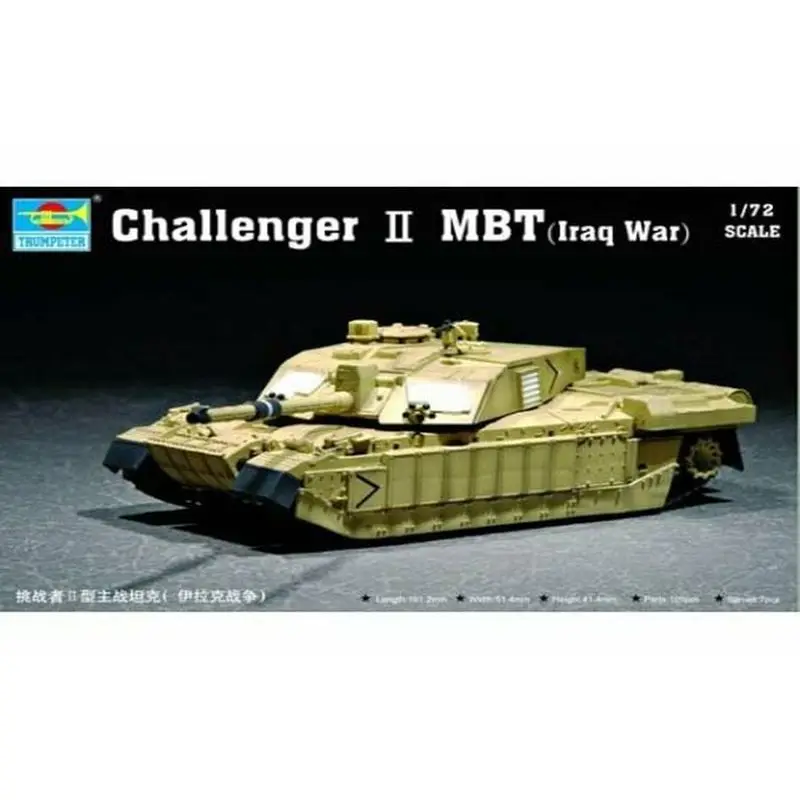 Trumpeter 07215 1/72 Challenger II MBT（Iraq War） - Scale Model Kit