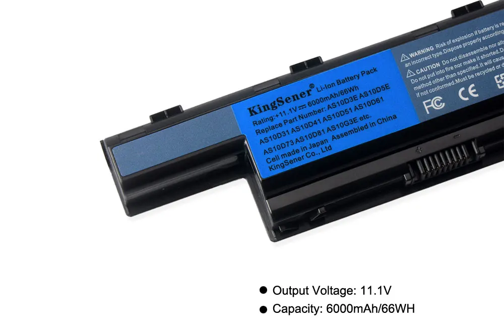 KingSener Nuova Batteria Del Computer Portatile Per Acer 4741G 5741 AS10D31 AS10D41 AS10D51 AS10D61 AS10D71 AS10D73 AS10D75 AS10D3E AS10D5E AS10D81