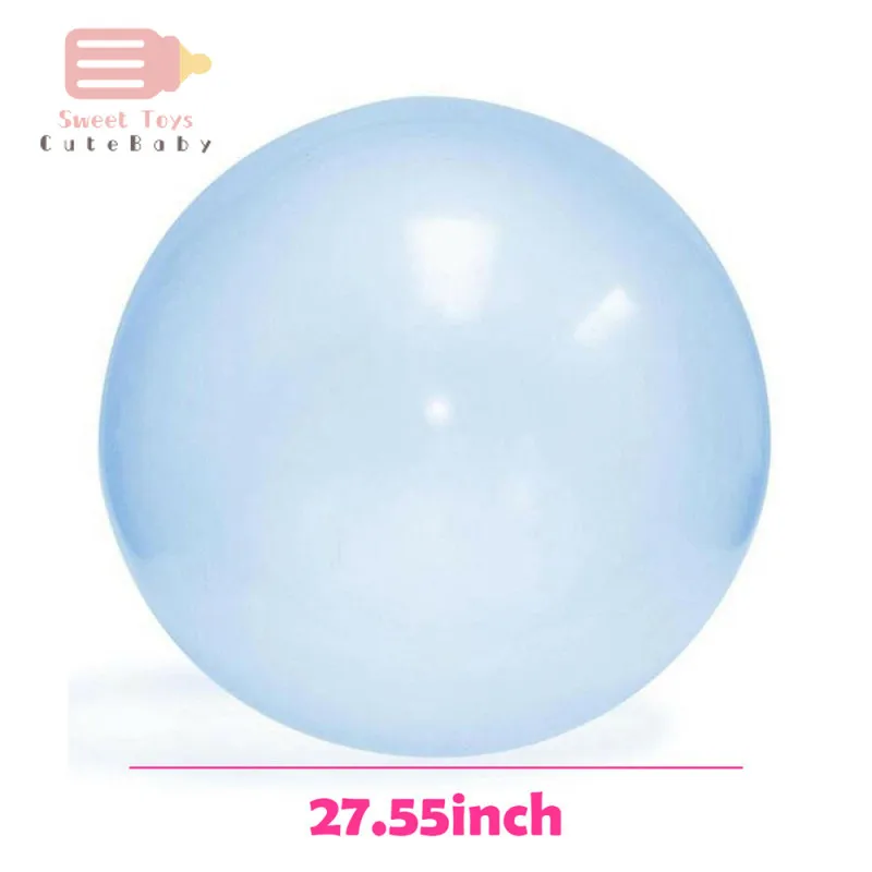 Bola de burbuja duradera para niños, burbuja transparente de bola de juguete, creativo, gran luz, gran oferta