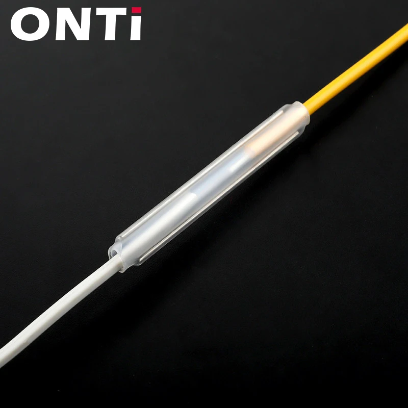 Fiber Optic Fusion Protection Splice Sleeves 60MM Heat Shrink Tube Optical Hot Melt Tube High Shrink Ratio Cable Protective