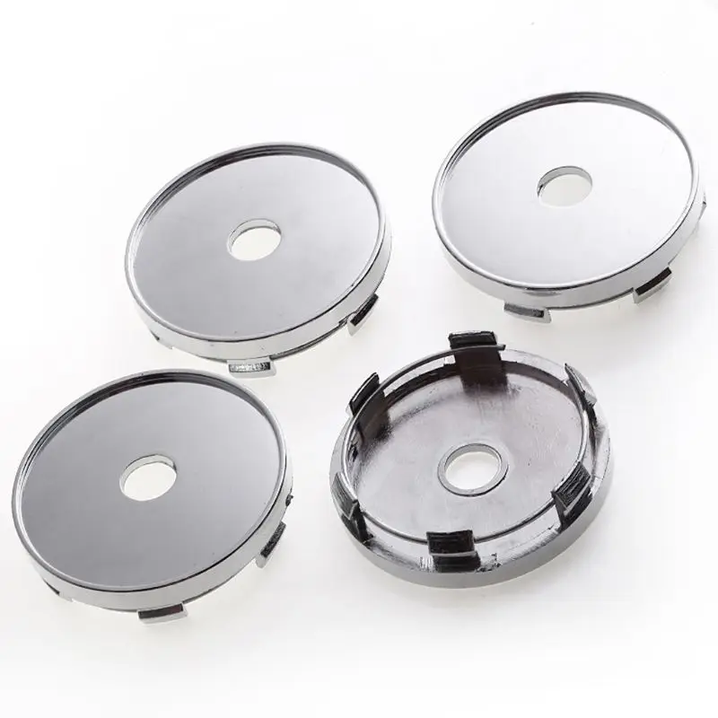 New 4pcs/set Universal 60mm Car Wheel Hub Center Caps Auto Accessories Replacement