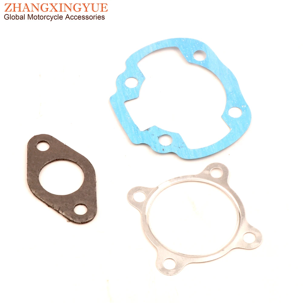 Scooter 70cc Cylinder Gasket Set Top End for Aprilia Amico GL 50 Sport SR50 Adly Rapido50 Italjet Pista 2 Scoop 50cc AC 2T