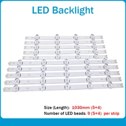 New 10 PCS/set LED Backlight strip for LG 50LB5300 50LF5800 50lb650v INNOTEK DRT 3.0 50 inch A B 6916L-1978A 1979A 1982A 1983A