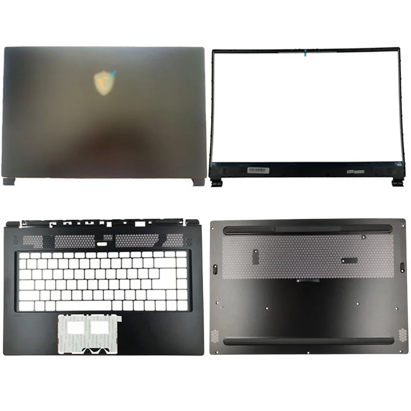 

New Laptop LCD Back Cover/Front Bezel/Palmrest/Bottom Case/Hinges Cover For MSI GS65 GS65VR MS-16Q1 MS-16Q2 MS-16Q4 Top Case