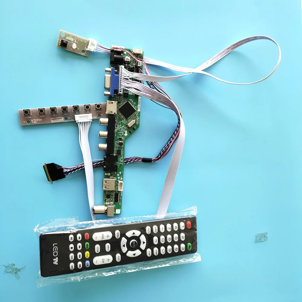 kit for LP156WH4-TLC2 Panel Screen TV AV Controller driver board 15.6