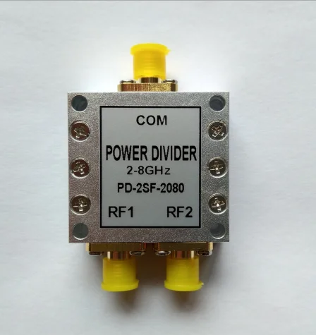 

SMA, 2-6g, 2-8g high frequency 1 / 2 power divider, WiFi 2.4G, 5.8gsma microstrip power divider