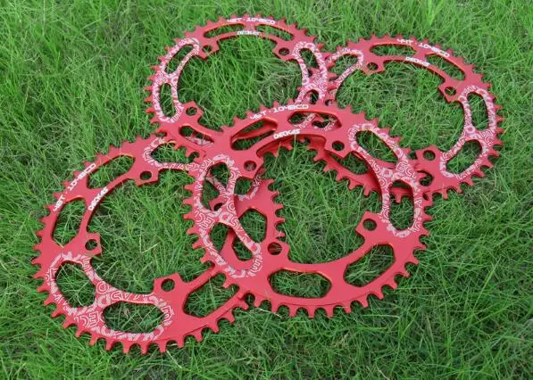 DECKAS 104BCD 40/42/44/46/48/50/52T Mountain Bicycle Chainwheel MTB bike crankset Aluminum Narrow Wide Chainring BCD 104