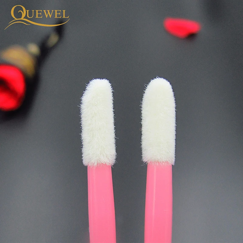 Quewel 50pcs Make Up Brush Set Cotton Swab Mascara Wands Lip Pen Cleaner Multicolor Eyelash Disposable Makeup Applicators