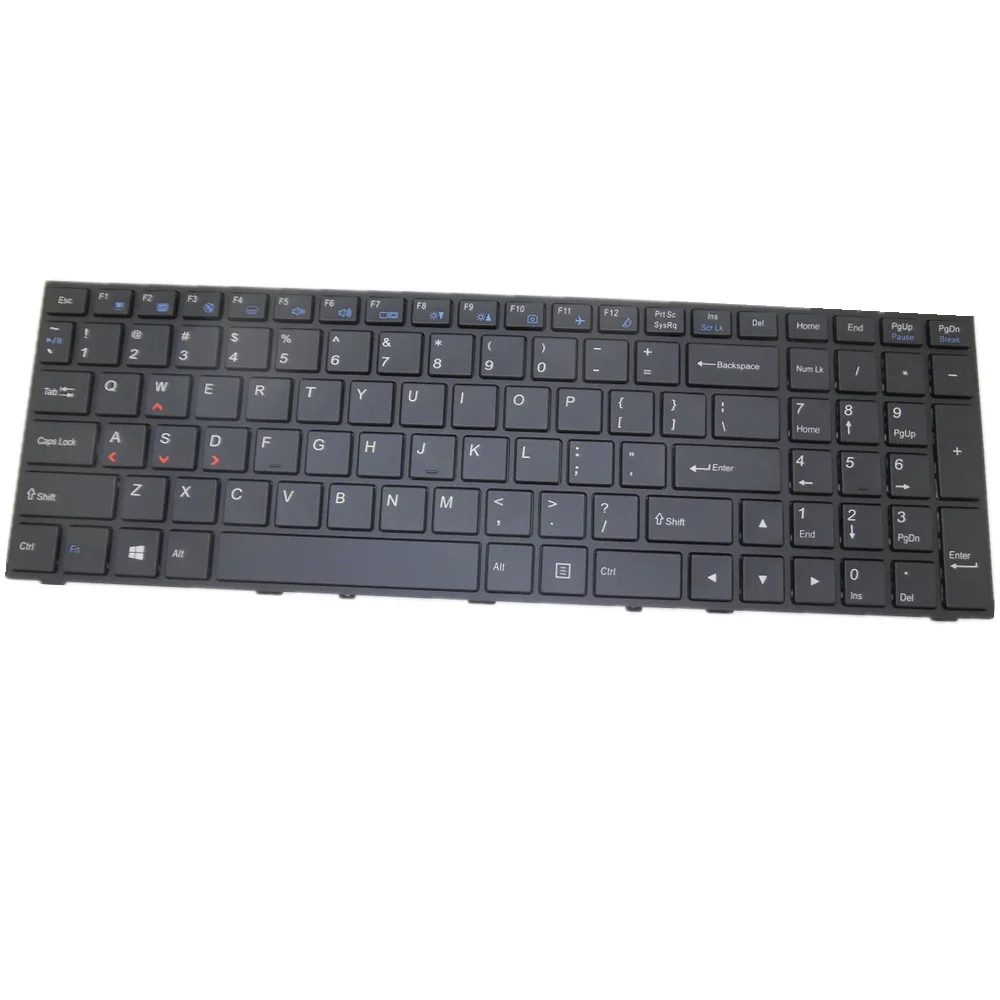 

Laptop Keyboard For CLEVO P671RA P671RE3 P671RE3G P671RE6 P671RE6-G P671RG P671RG-G P671SA P671SE P671SG P671SW Black US Edition