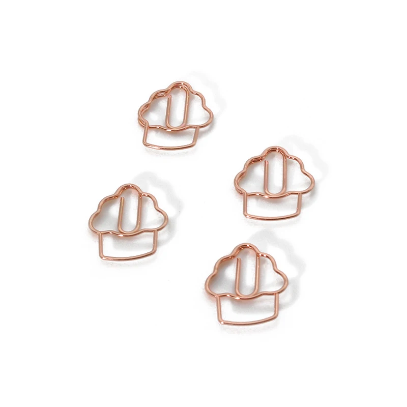 Рисунок 4 - Зажим для бумаги в виде мороженого из розового золота