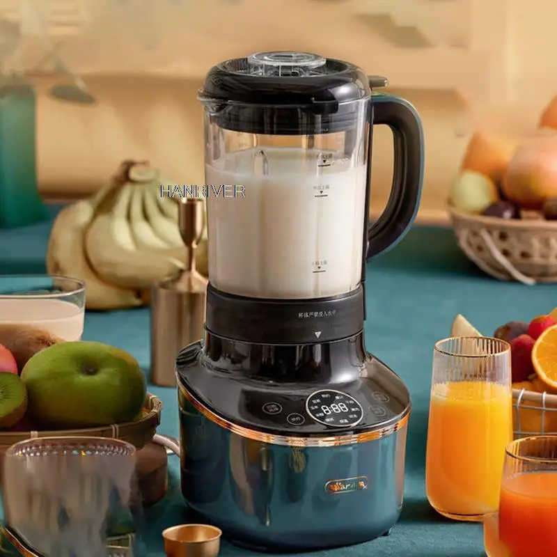 Máquina de quebra do agregado familiar aquecimento automático auxiliar misturador de alimentos misturador multi-função juicing leite de soja machin