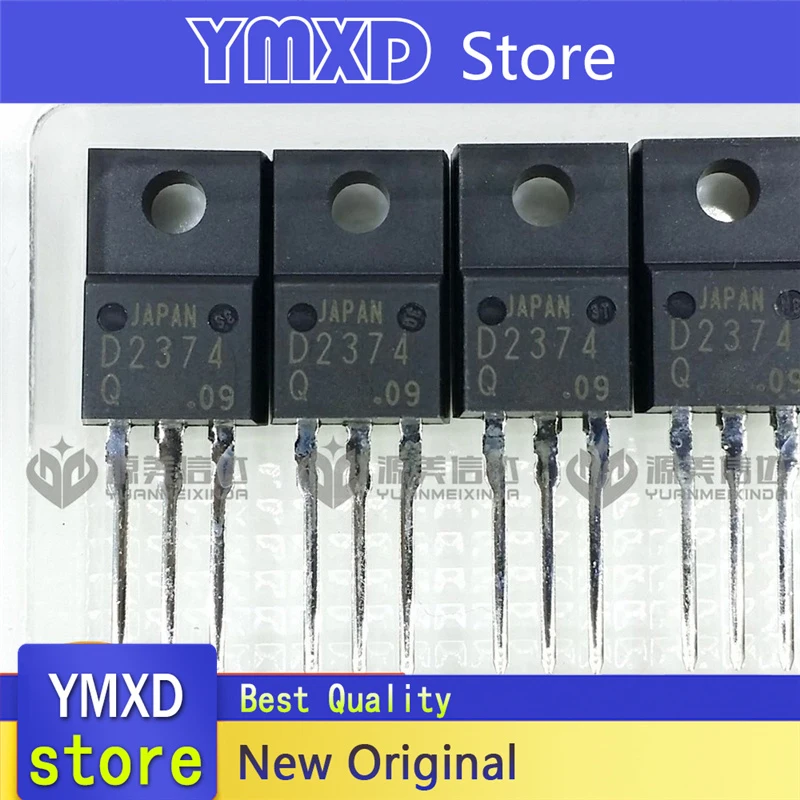 10pcs/lot New Original D2374 2SD2374-Q TO-220F in-line transistor  In Stock