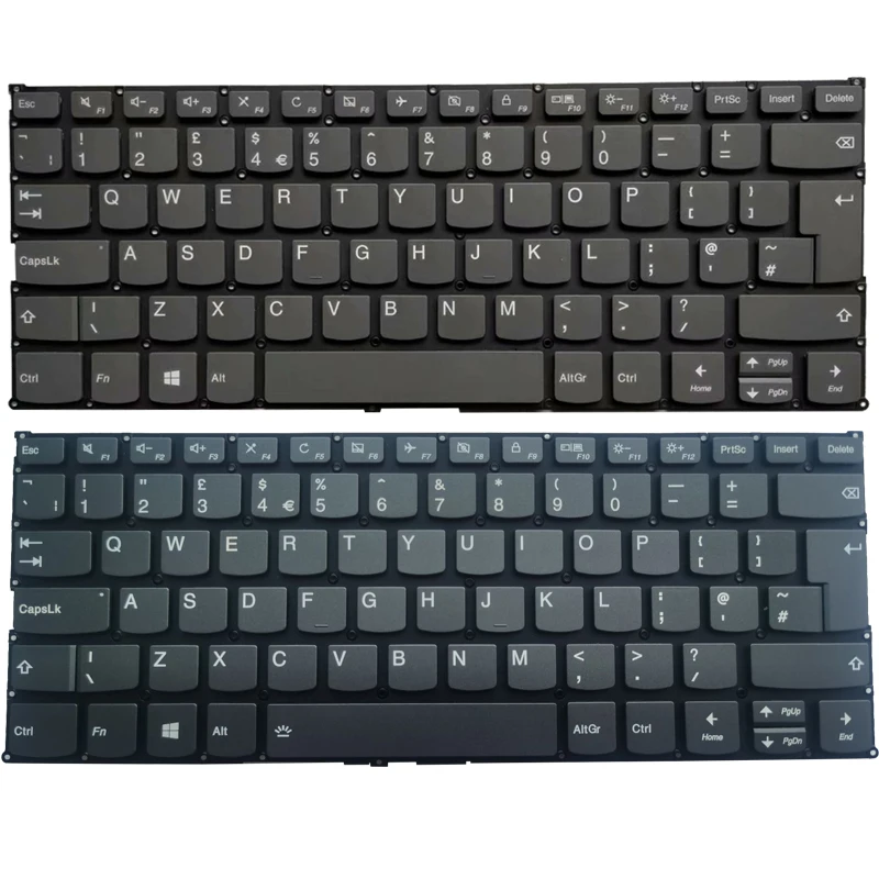 New UK laptop keyboard for LENOVO Yoga C340-14 C340-14API C340-14IML C740-14 S740-14 C740-14IWL S740-14IIL S740-14ILL