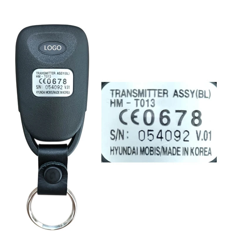 CN051145 95430-1D301 HM-TO13 Original Remote Smart Car Key Control Fob For KIA Carens 2008-2010 433MHZ 3 Button