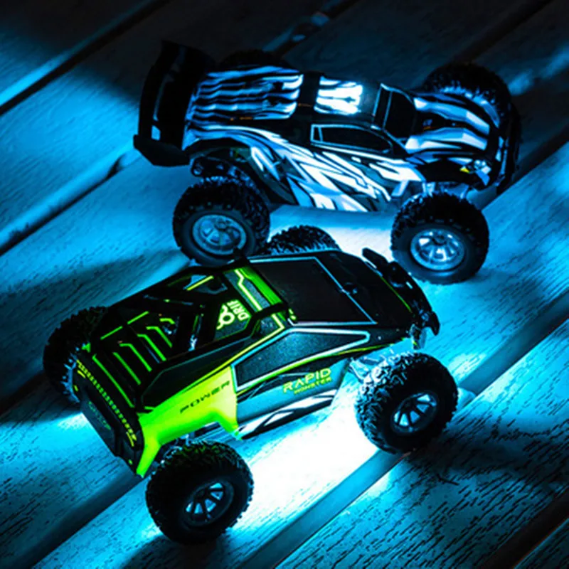 1:32 Remote Control Drift Off-Road Car Truck Vehicle High-Speed 2.4G LED Lighting PVS Explosion-Proof RC Racing Car Kids Toy