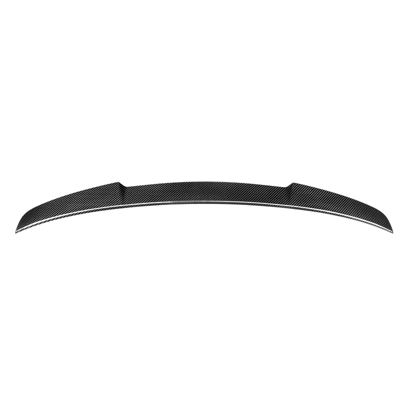 Car Rear Spoiler Wing High Kick Truck Lip Glossy Black for V Type Fit for Audi A3 S3 8V Sedan 2014-2020