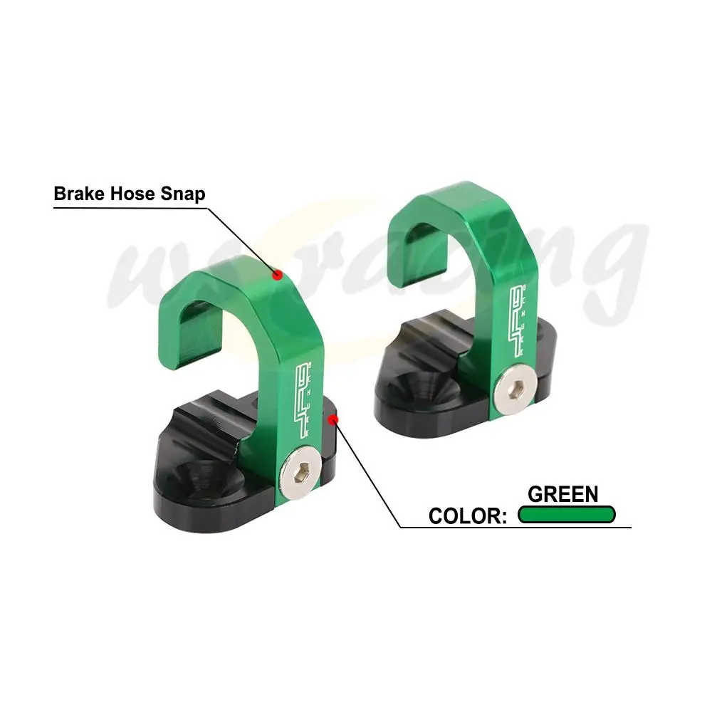 Rear Brake Hose Cable Clamp Holder Guide For Kawasaki KX 80 85 100 125 250 500 KLX 250 250S 250SF 250R 230R 300R 650R 650