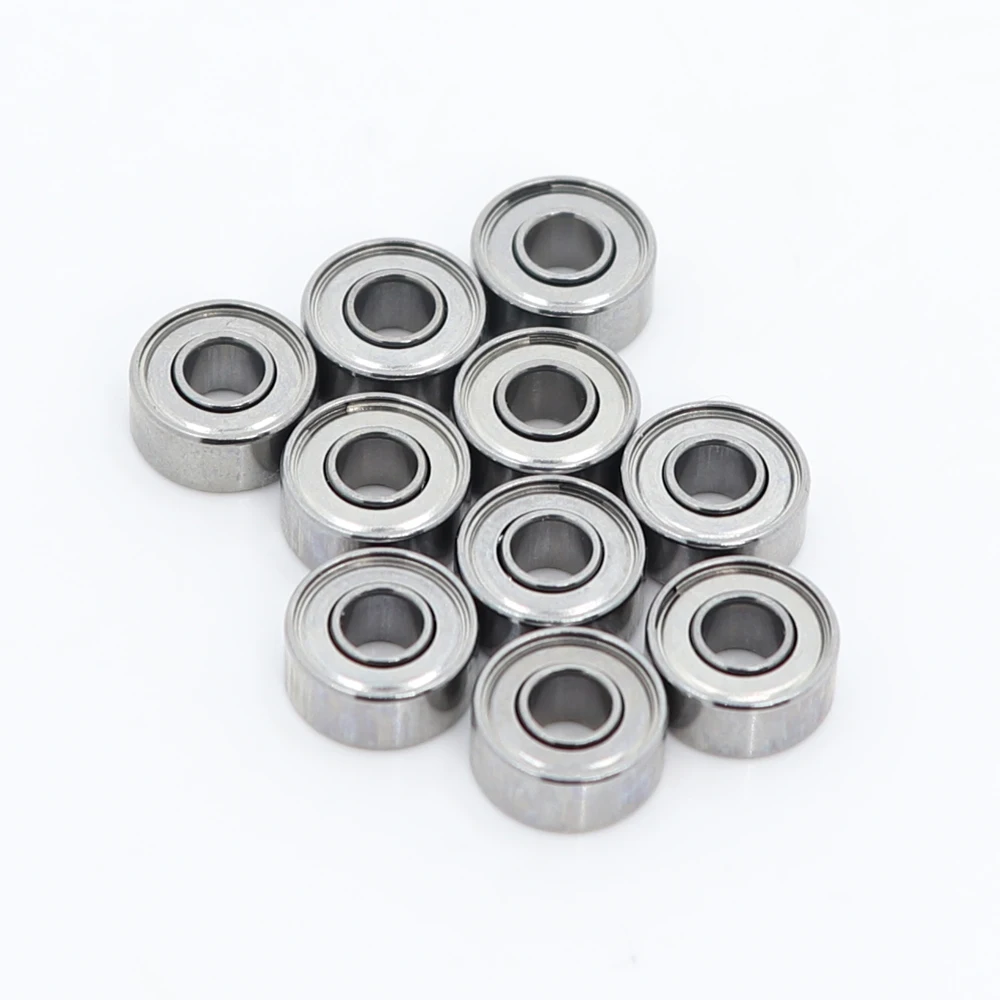 

R2-5ZZ Bearing 1/8"x5/16"x9/64" Inch 10PCS ABEC-5 Miniature High Speed R2 5 Z ZZ Ball Bearings R2-5Z