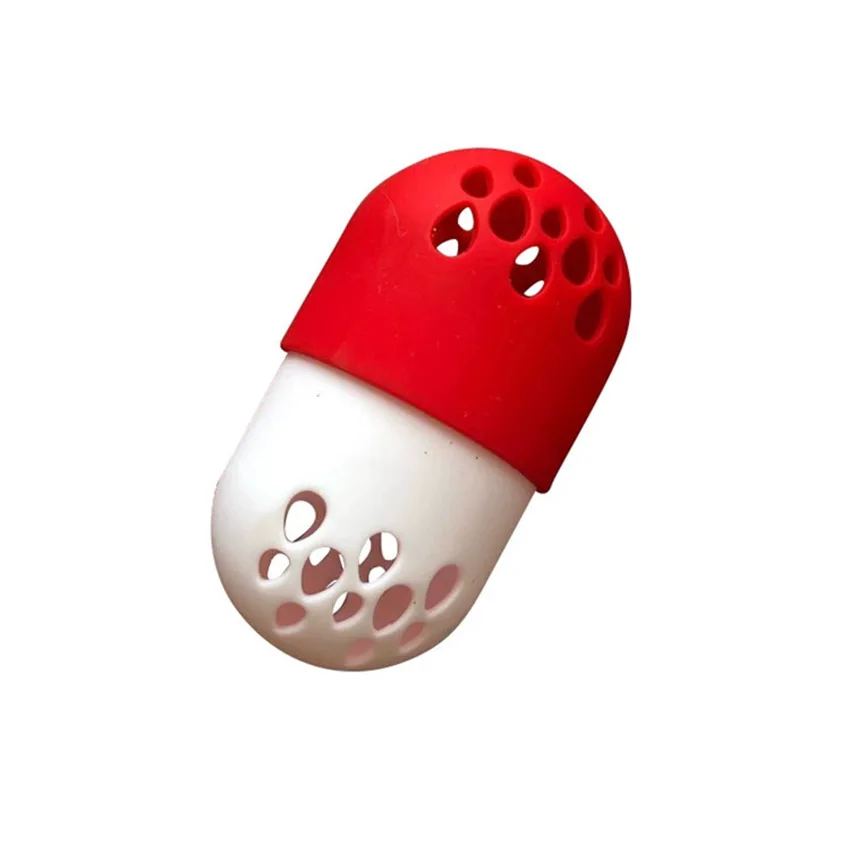 แต่งหน้าฟองน้ำแร็คเครื่องสำอางค์เครื่องปั่นซิลิโคนอ่อนผงแป้งพัฟกล่องแห้งสำหรับเดินทางแบบพกพา