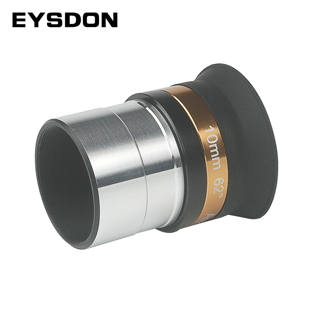 

EYSDON 10mm Telescope Aspheric Eyepiece 62 Degrees for 1.25 Inch Astronomical Lens Ocular