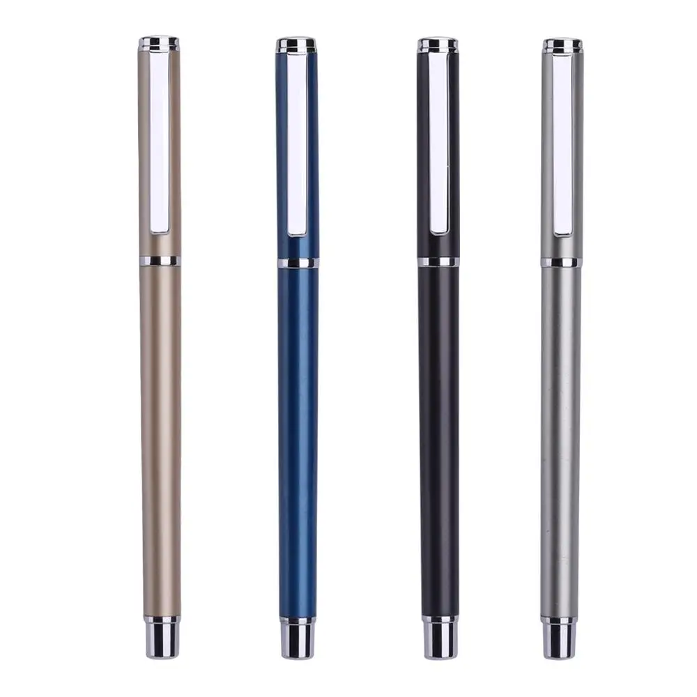 Deli Metal Sign pen 0.5MM Gel pen Ballpoint Pens Smooth Refill MiKuni Japan For School Office Home