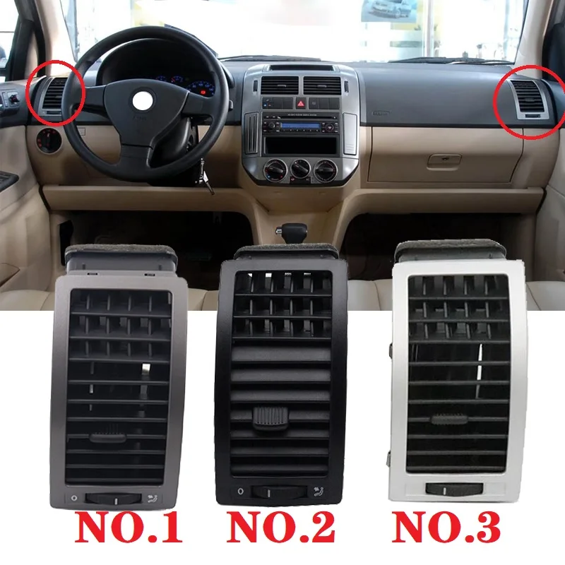 

Roavia For VW Polo 2002-2010 Car Interior Dashboard Air Condition Air Outlet Centre Console Air Conditioner Warm Air Vent Panel