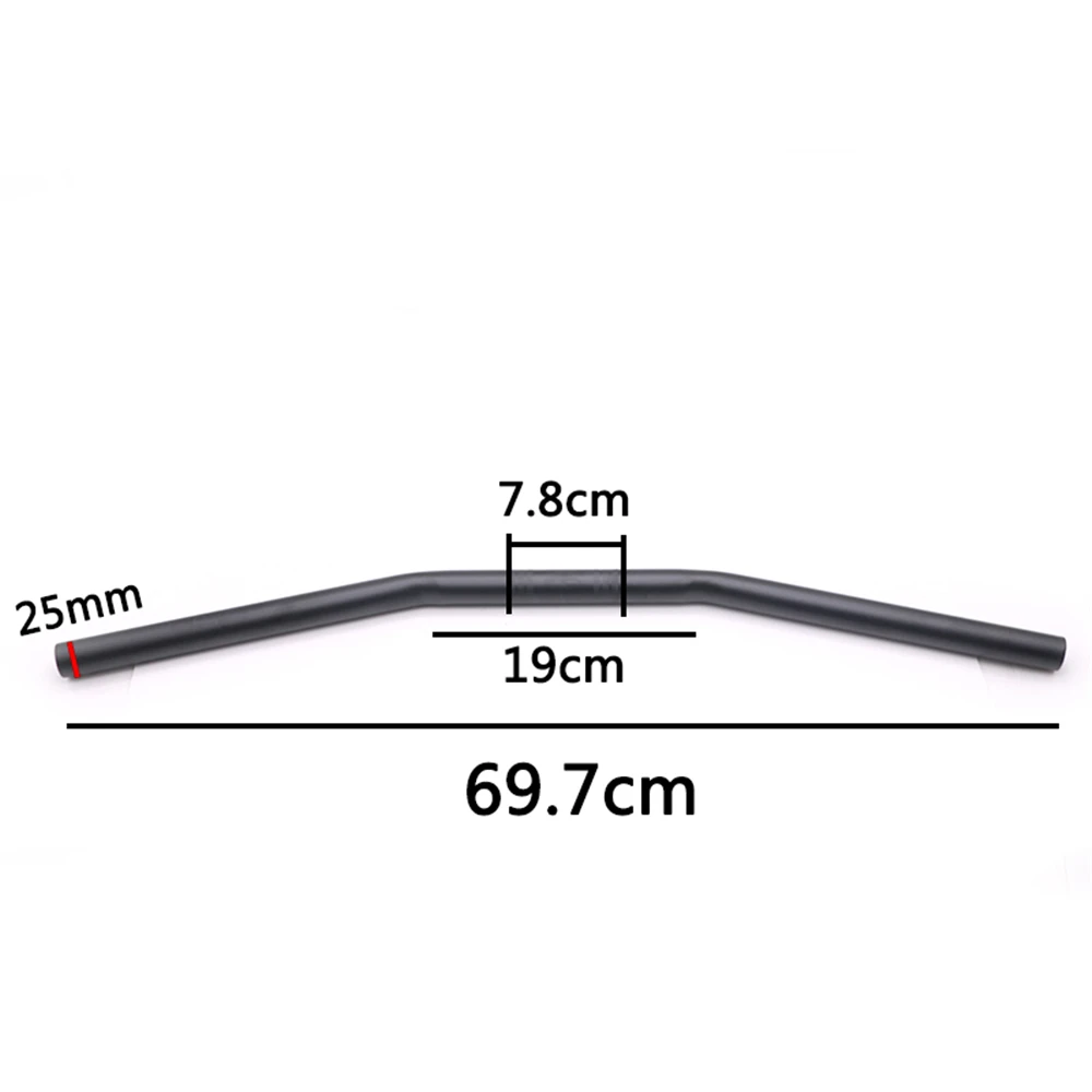 Motorbike Handlebar 25mm 1\'\' for XL883 XL1200 XL48 Vintage Motorcycle Chopper Bobber Cruiser Handle Bar Custom Steering Wheel