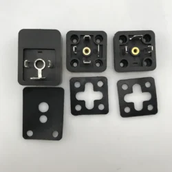 DIN43650A drie-core vier-core junction box base magneetventiel spoel