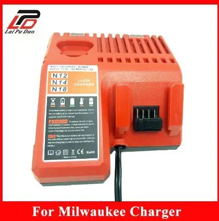 

Power Tool Li-ion Battery Charger Replacement for Milwaukee 10.8V 12V 18V 48 - 11