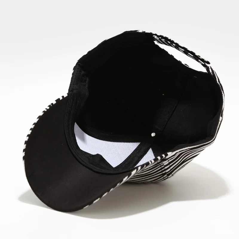 2021 Four Seasons Leopard Zebra Print Cotton Baseball Cap Adjustable Snapback Hats for Men and Women 236
