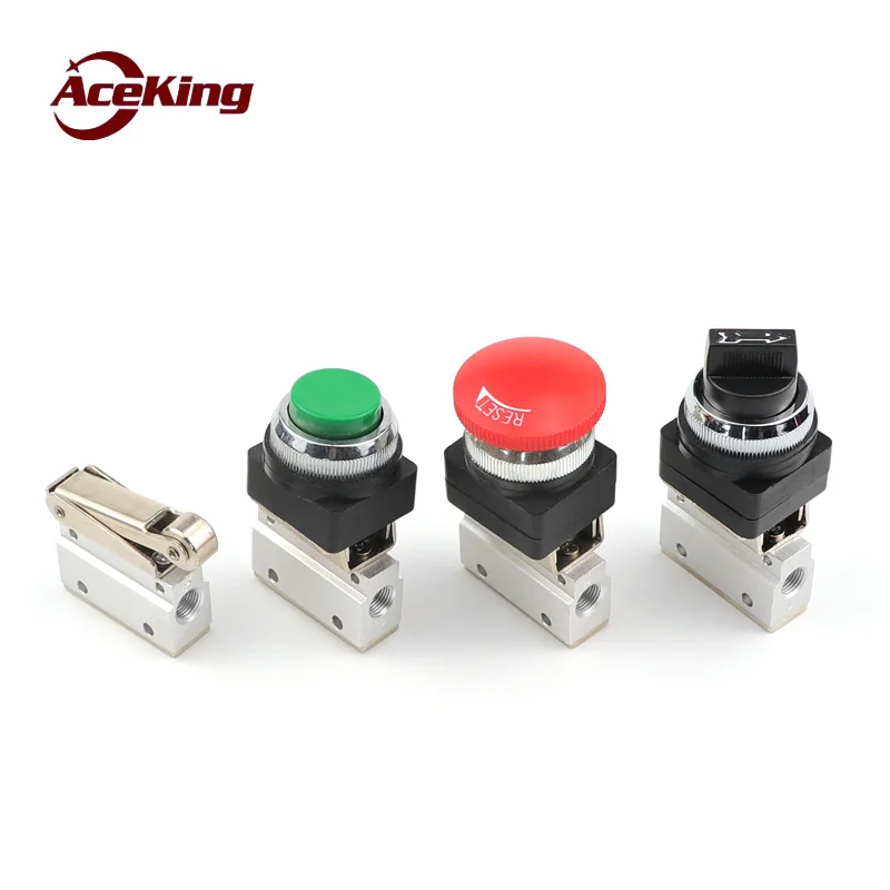 Mov-02 pneumatic valve manual valve air valve switch air control valve button valve roller stroke limit mechanical valve MOV-01