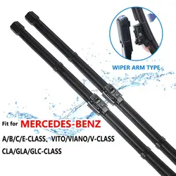 Car Wiper Blade for Mercedes Benz A B C E V CLA GLA GLC Vito Class Car Accessories W176 W246 W205 W213 S213 W447 C117 X156 X253