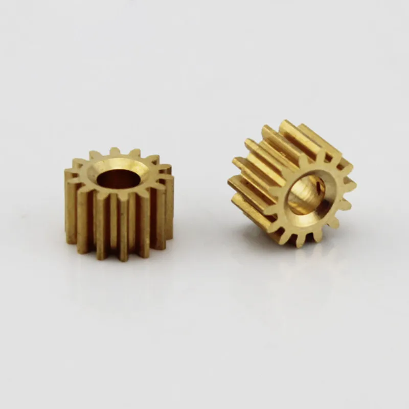 metal gears 0.5 modulus brass reduction gears