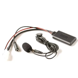 8-Pin przewód AUX Adapter z mikrofonem dla Nissan New Teana/x-trail/Tiida/Murano