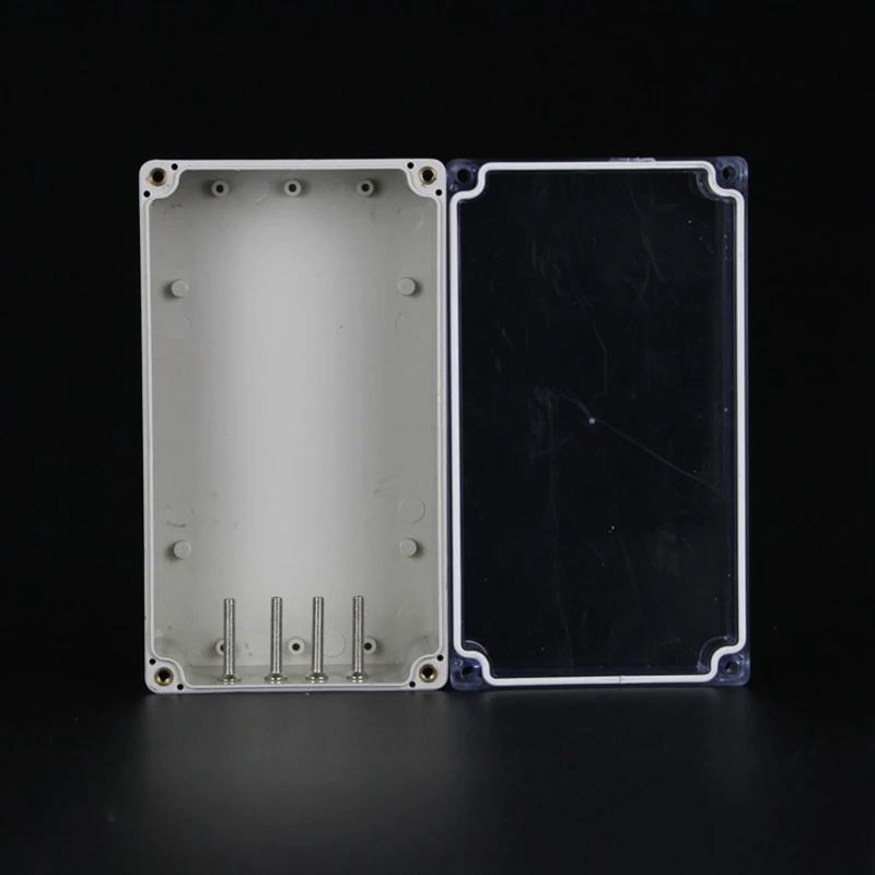 158x90x60mm ABS IP65 Waterproof Plastic Wire Junction Box Transparent Enclosure Clear Project Case Electronic Terminal