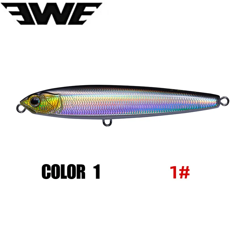 Nieuwe EWE GUIFEI Zinken Potlood Vissen Lokken 9g/11g/14g/16g/18g/24g/30g Afstandsschot Kunstmatige Wobbler Voor Bass Forel Snoek Nep Aas