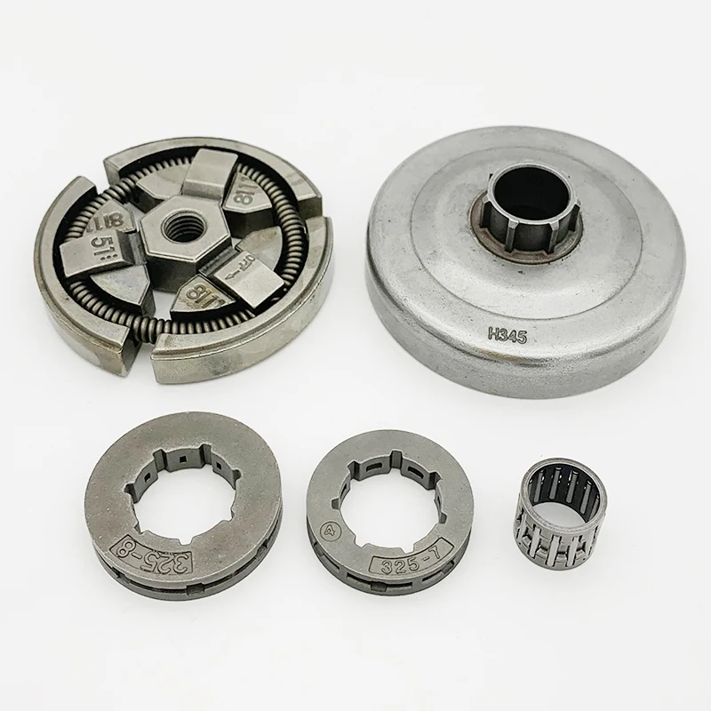 

HUNDURE .325 Pitch -7Teeth 8 Tooth Clutch Drum Sprocket Rim Bearing Kit For HUSQVARNA 55 51 50 Chainsaw Replacement Parts