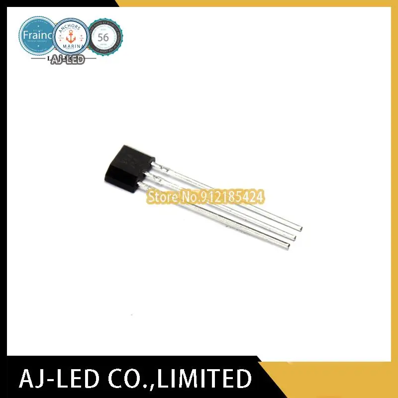 10pcs/lot SS495A1 High-precision linear Hall sensor Hall element magnetic sensor TO-92 Mark: 95A