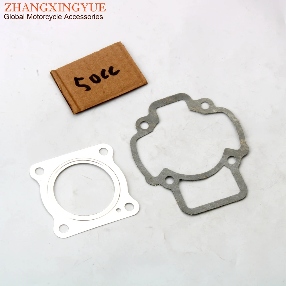 Scooter 50cc 70cc Cylinder Gasket Set For Gilera Easy Moving Ice Stalker Naked Storm Typhoon Xr 50 AC 2 Stroke Engine