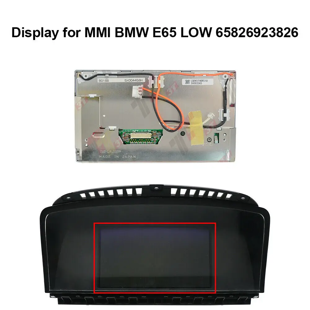 

6.5" Dashboard lcd Display for BMW 7-Series E65 E66 E67 Navigation by Harman Becker