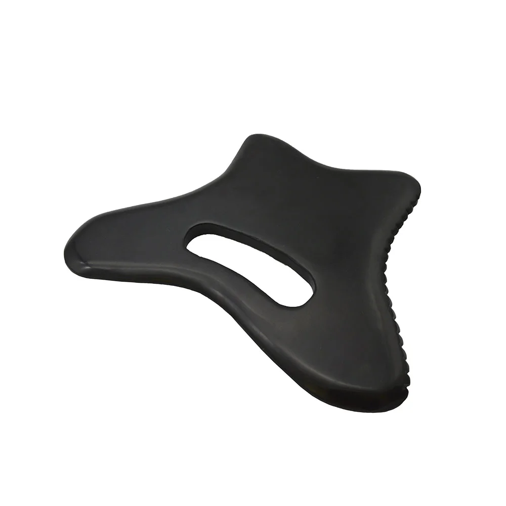 Big Size Back Guasha Massage Tool Bian Stone Gua Sha Scraper with Comb