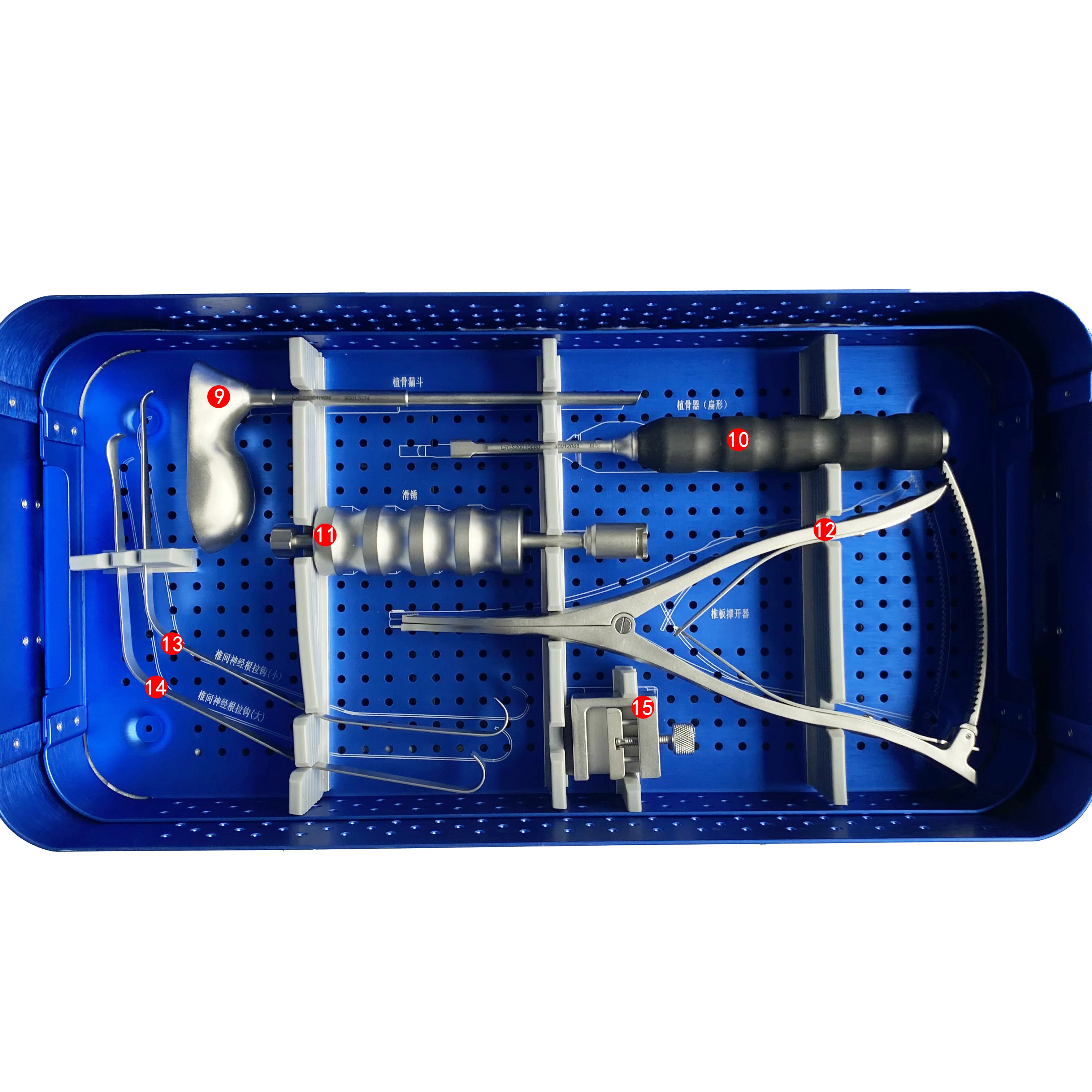 PEEK PLIF Cage System Instruments Set