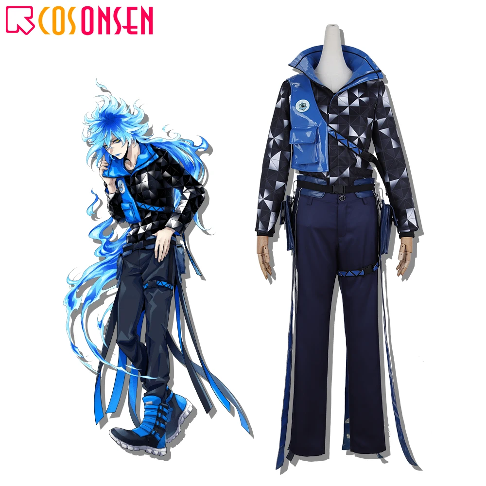 Game Twisted Wonderland Hercules Idia Shroud Cosplay Costume Men Halloween carnival Party Suit COSPLAYONSEN Custom Made full set