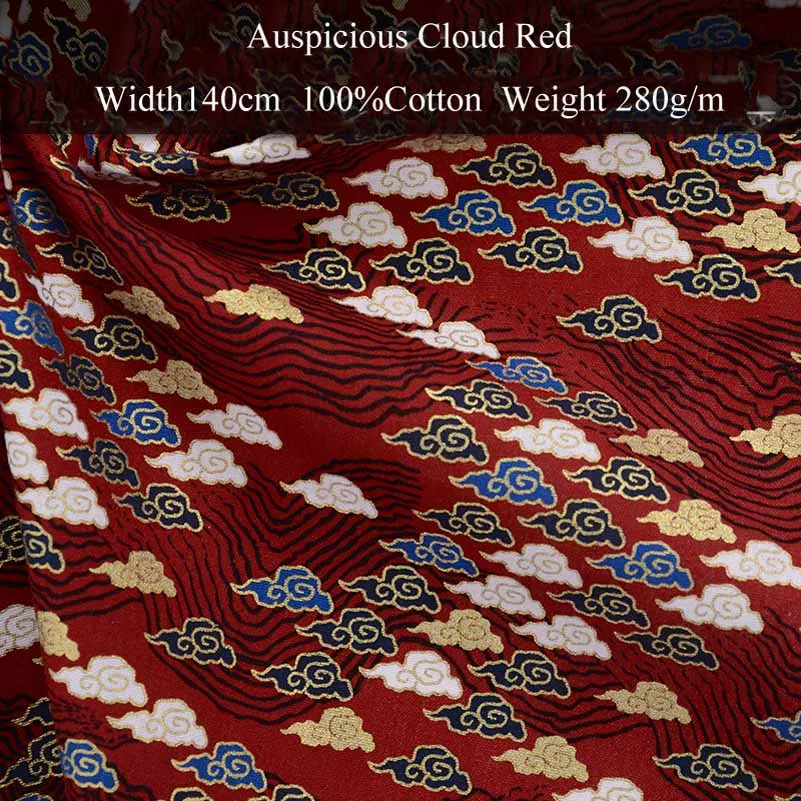 Japanse stijl bronzing kimono Dragonfly Wave bedrukte katoenen quiltbekleding stof voor het naaien van patchwork - afbeelding 1