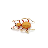 PD BROOCH Personality Painting Oil Ant Cute Insect Brooch Accessories Wholesale Enamel Pins Jewelry Made In PRC