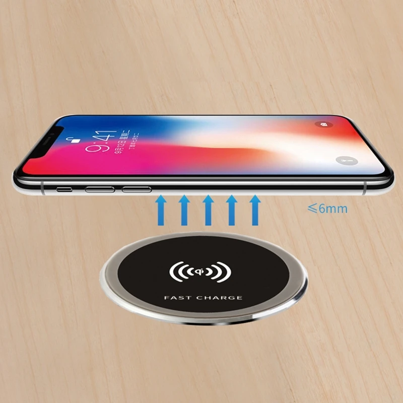 15W Quick Charger 3.0 Built in Desktop Device Fast Wireless Charger Embedded Charger